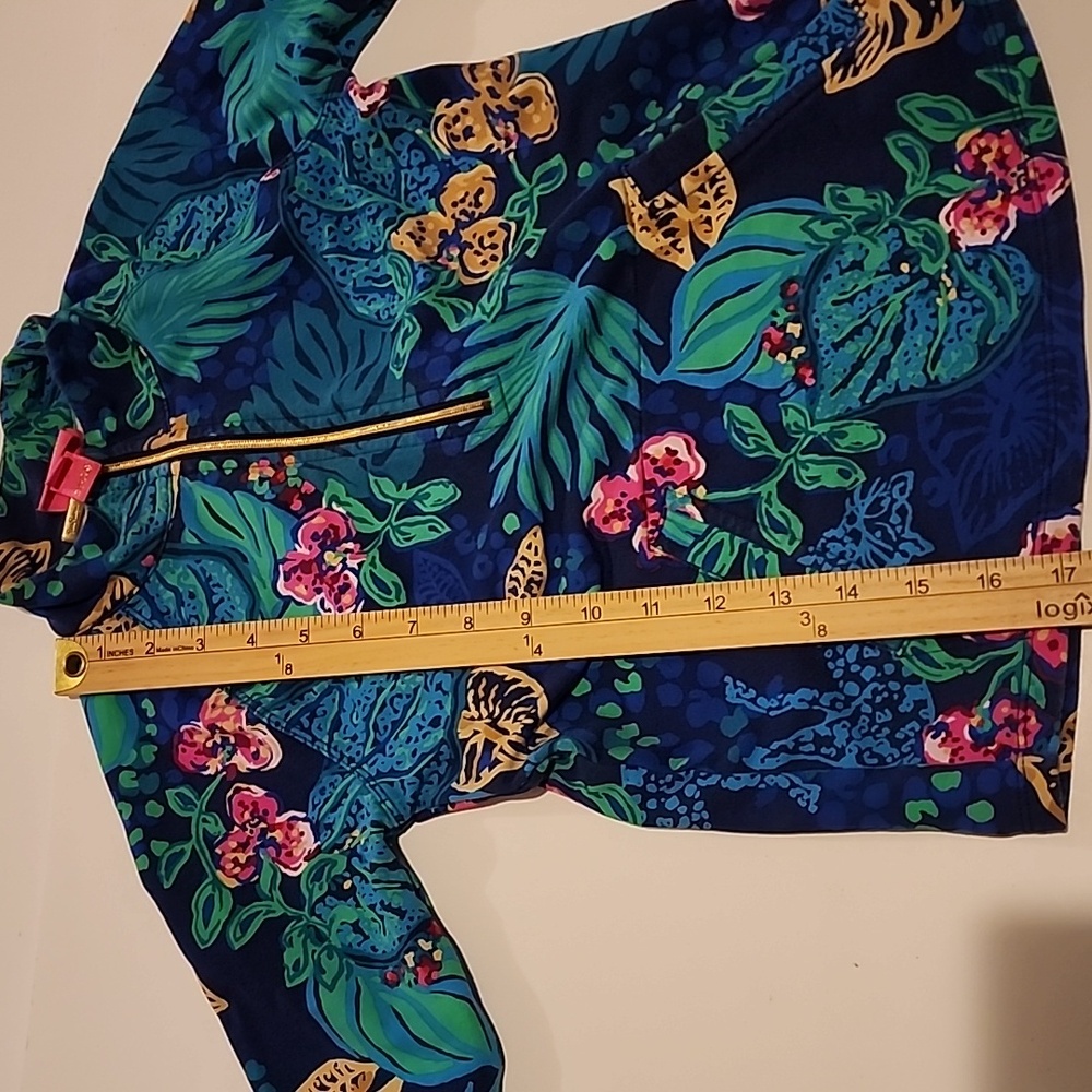 Lilly Pulitzer Girls M (6-7) Life Of The Party Skipper Popover - Picture 12 of 14